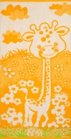 полотенце детское "giraffa" махровое лицевое 