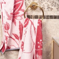 полотенце махровое лицевое giardino fiorito