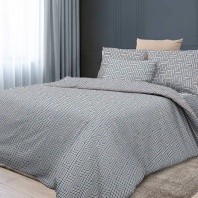 постельное белье семейное из поплина "родриго"  в art-teks.shop