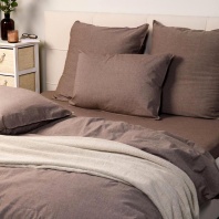 постельное белье 2-спальное arabica moyё home, вареный хлопок  в art-teks.shop