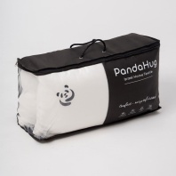 подушка с эффектом памяти pandahug "body pillow" 140х40