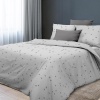 постельное белье семейное "ласточки",коллекция лен  в art-teks.shop