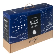 подушка goose down 50х70 гусиный пух, тик "moyё home"